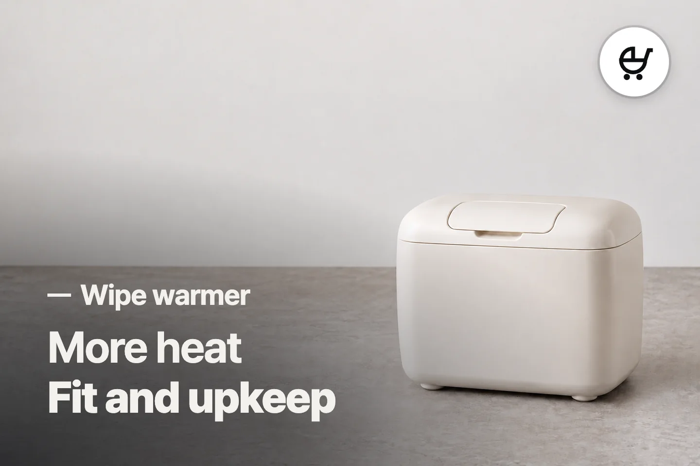 More heat Fit and upkeep — Wipe warmer (photo is an AI-generated illustration)